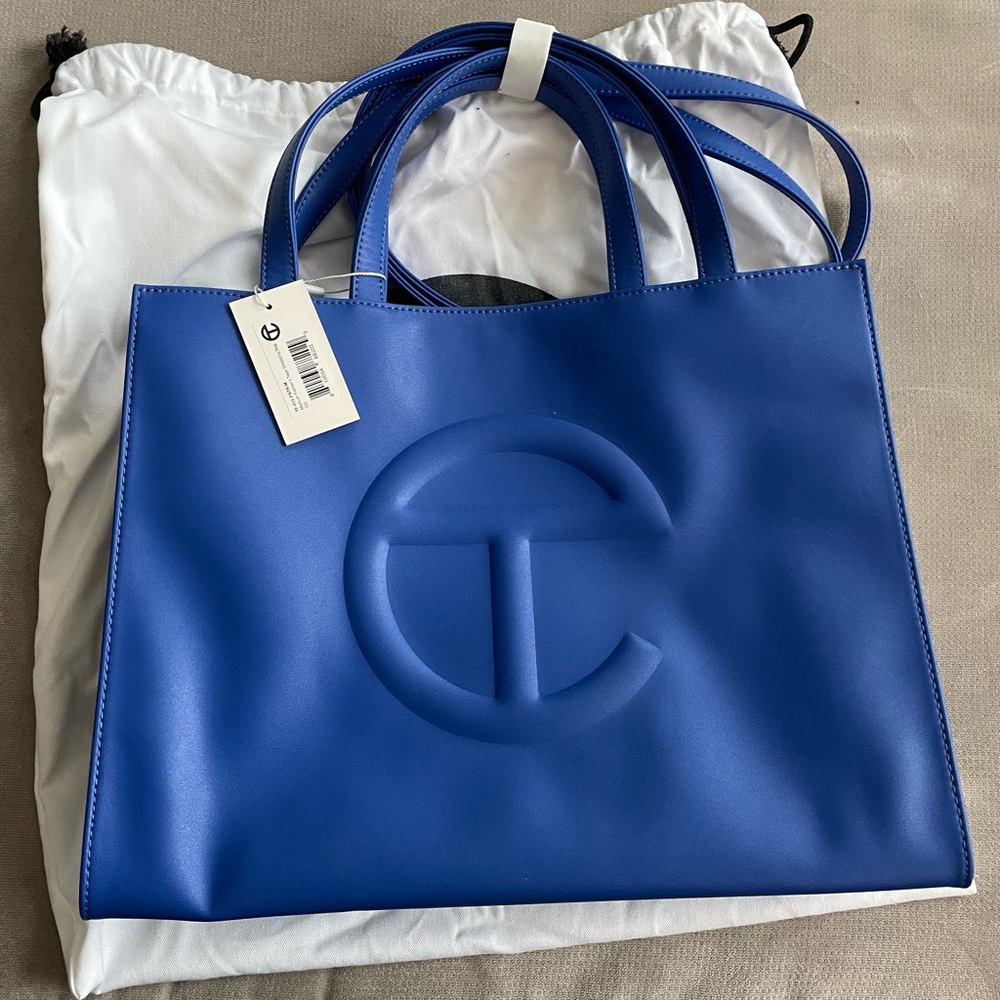 TELFAR MEDIUM SHOPPING BAG PAINTERS TAPE *NEW